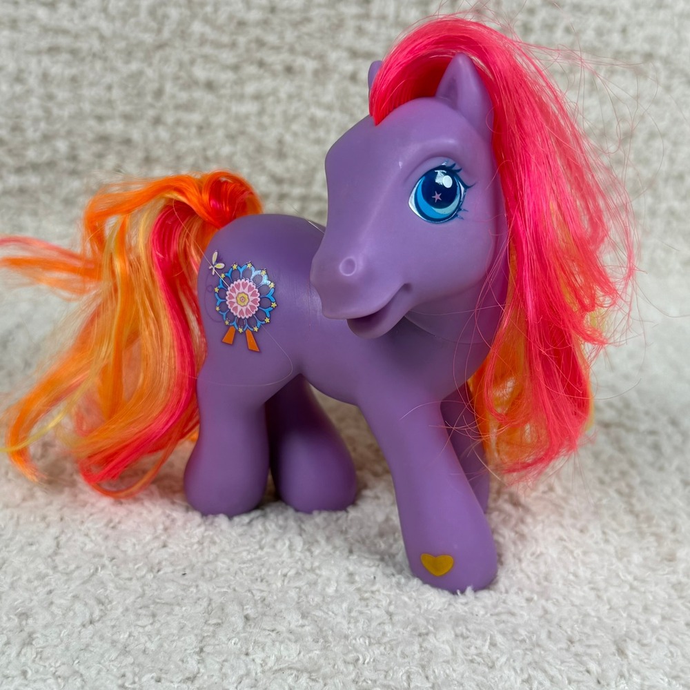 My Little Pony G3 Round n Round Purple Ferris Wheel Earth Pony 2002 Hasbro